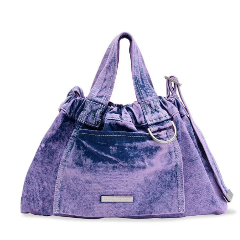 Beyond The Vines BTV Denim Dumpling Bag - Mrs. Porter