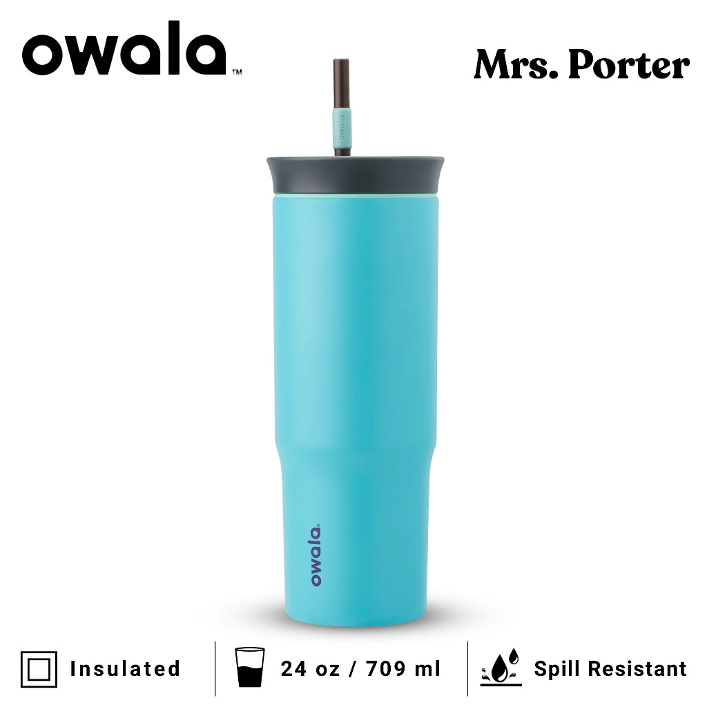 Owala 24oz (710ml) Tumbler (Stainless Steel) - Mrs. Porter