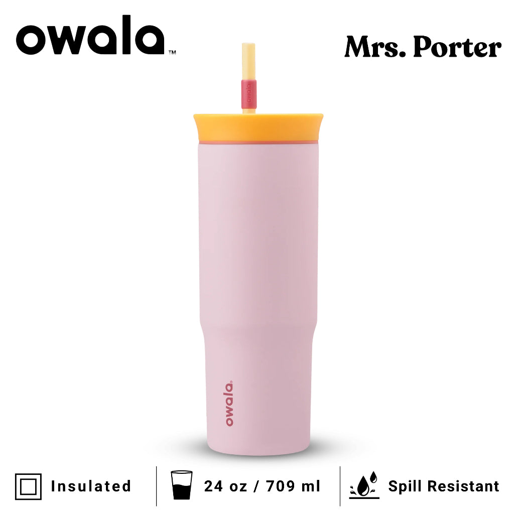 Owala 24oz (710ml) Tumbler (Stainless Steel) - Mrs. Porter