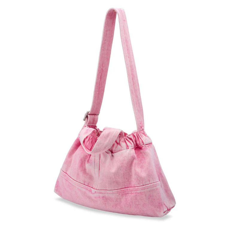 Beyond The Vines BTV Denim Dumpling Bag - Mrs. Porter