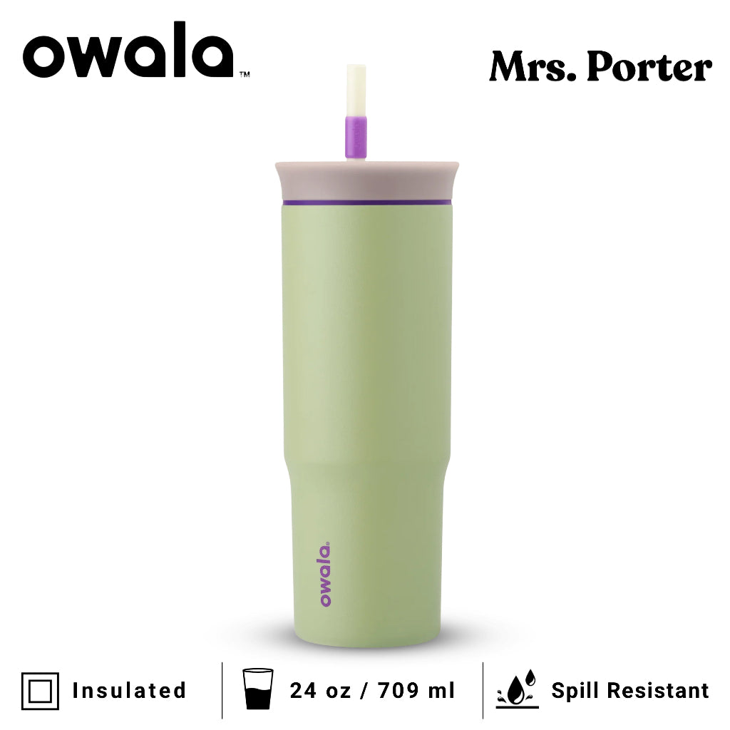 Owala 24oz (710ml) Tumbler (Stainless Steel) - Mrs. Porter
