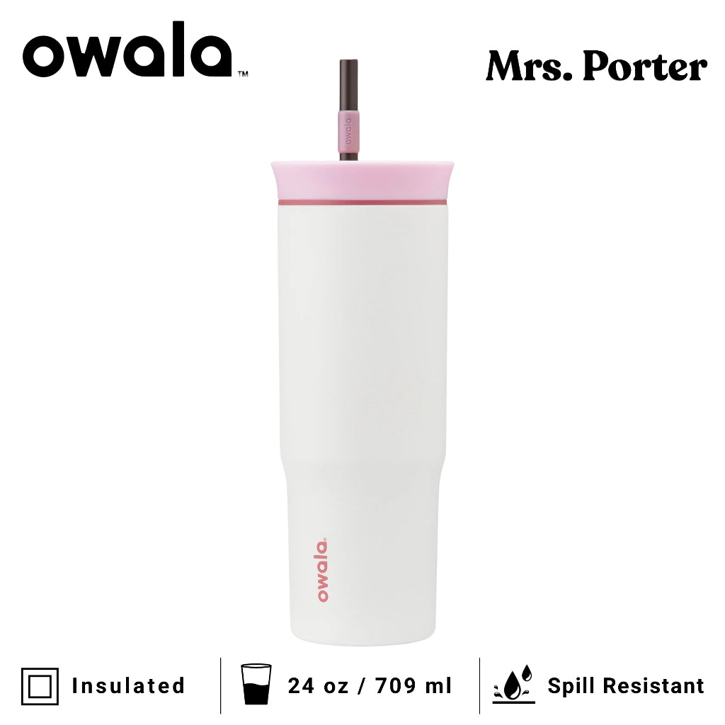 Owala 24oz (710ml) Tumbler (Stainless Steel) - Mrs. Porter