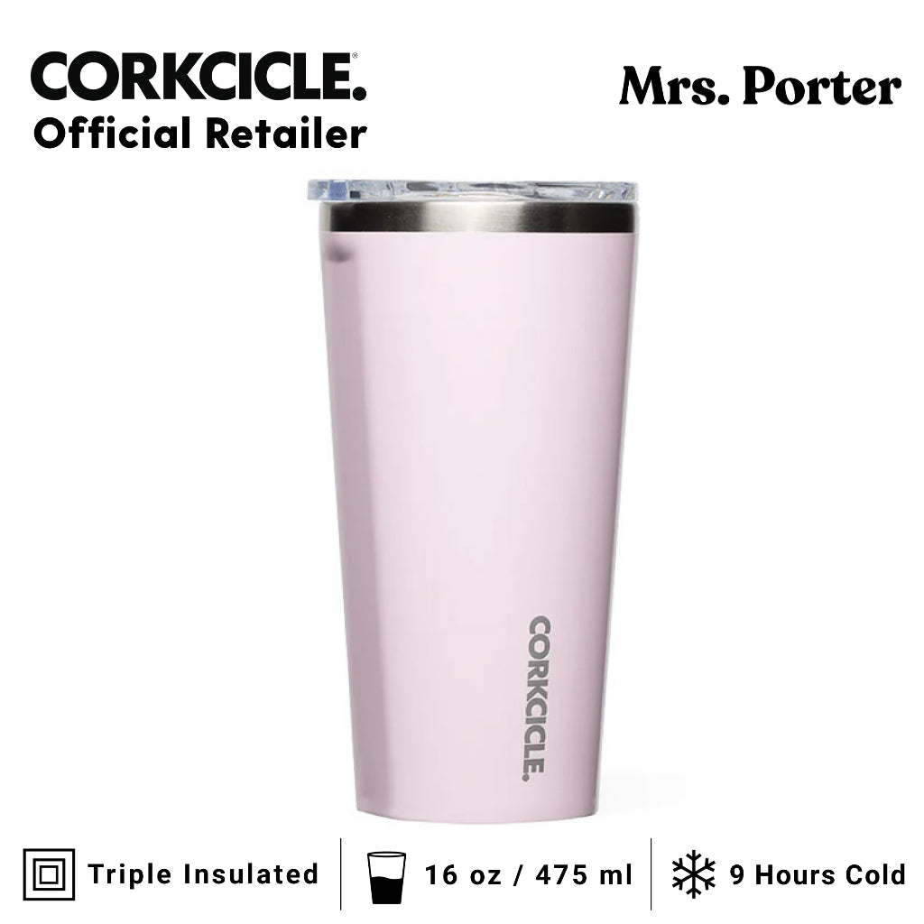 CORKCICLE Tumbler 16oz Stainless Steel Drink Tumbler - Mrs. Porter