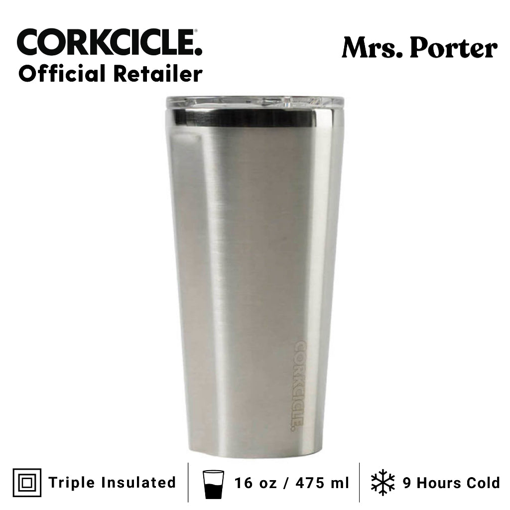 CORKCICLE Tumbler 16oz Stainless Steel Drink Tumbler - Mrs. Porter