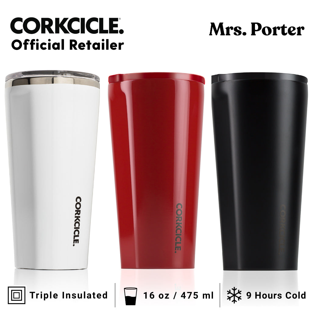 CORKCICLE Tumbler 16oz Stainless Steel Drink Tumbler - Mrs. Porter
