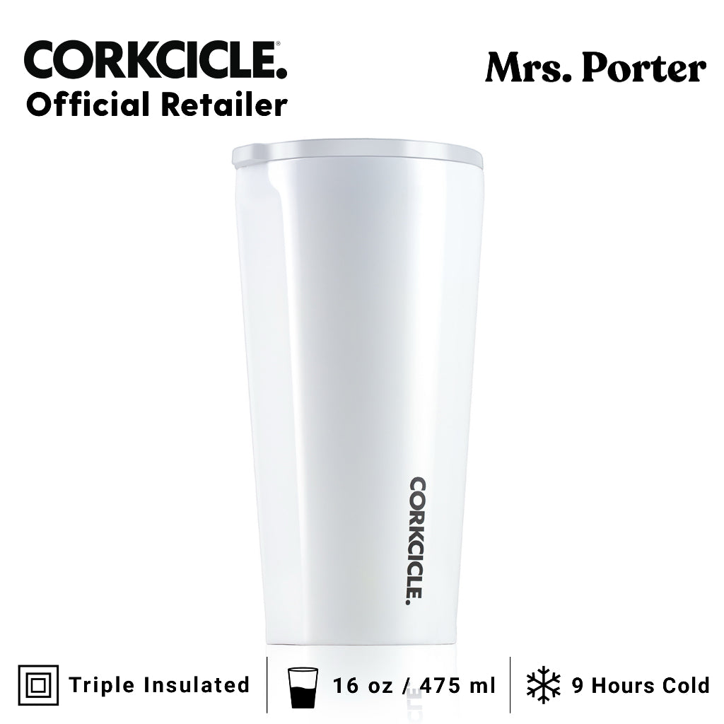 CORKCICLE Tumbler 16oz Stainless Steel Drink Tumbler - Mrs. Porter