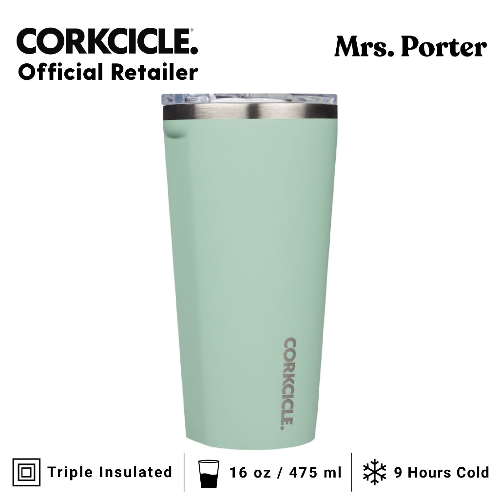 CORKCICLE Tumbler 16oz Stainless Steel Drink Tumbler - Mrs. Porter