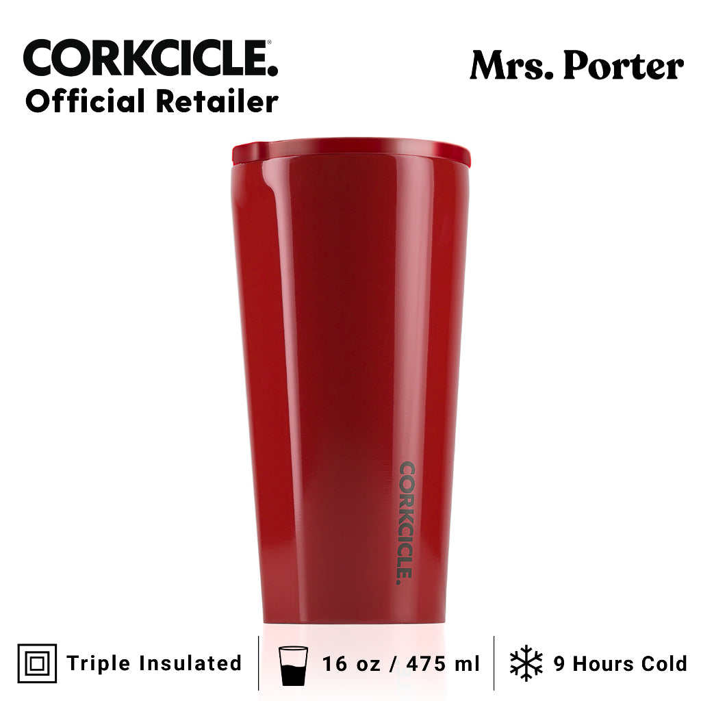 CORKCICLE Tumbler 16oz Stainless Steel Drink Tumbler - Mrs. Porter