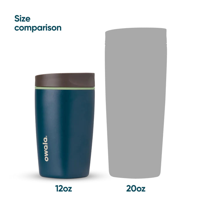 Owala SmoothSip Slider 12oz 20oz Insulated Stainless Steel Tumbler - Mrs. Porter