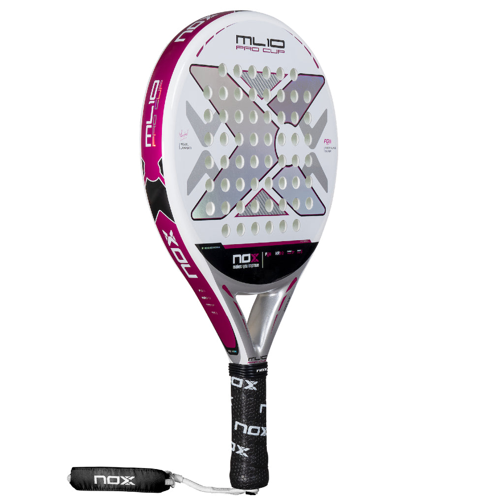 NOX ML10 PRO CUP SILVER 2025 BY MIGUEL LAMPERTI NOX PADEL RACKET