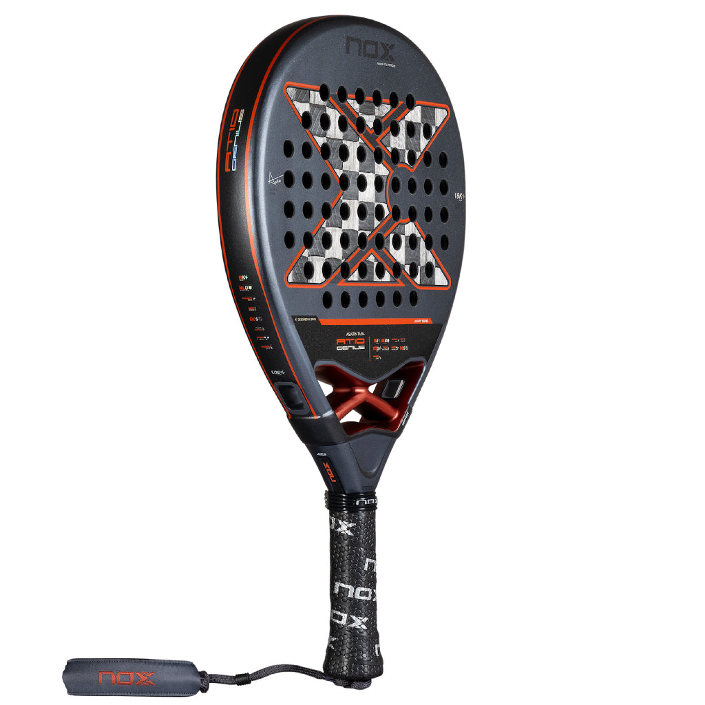 NOX AT10 GENIUS 18K ALUM 2025 BY AGUSTIN TAPIA PADEL RACKET