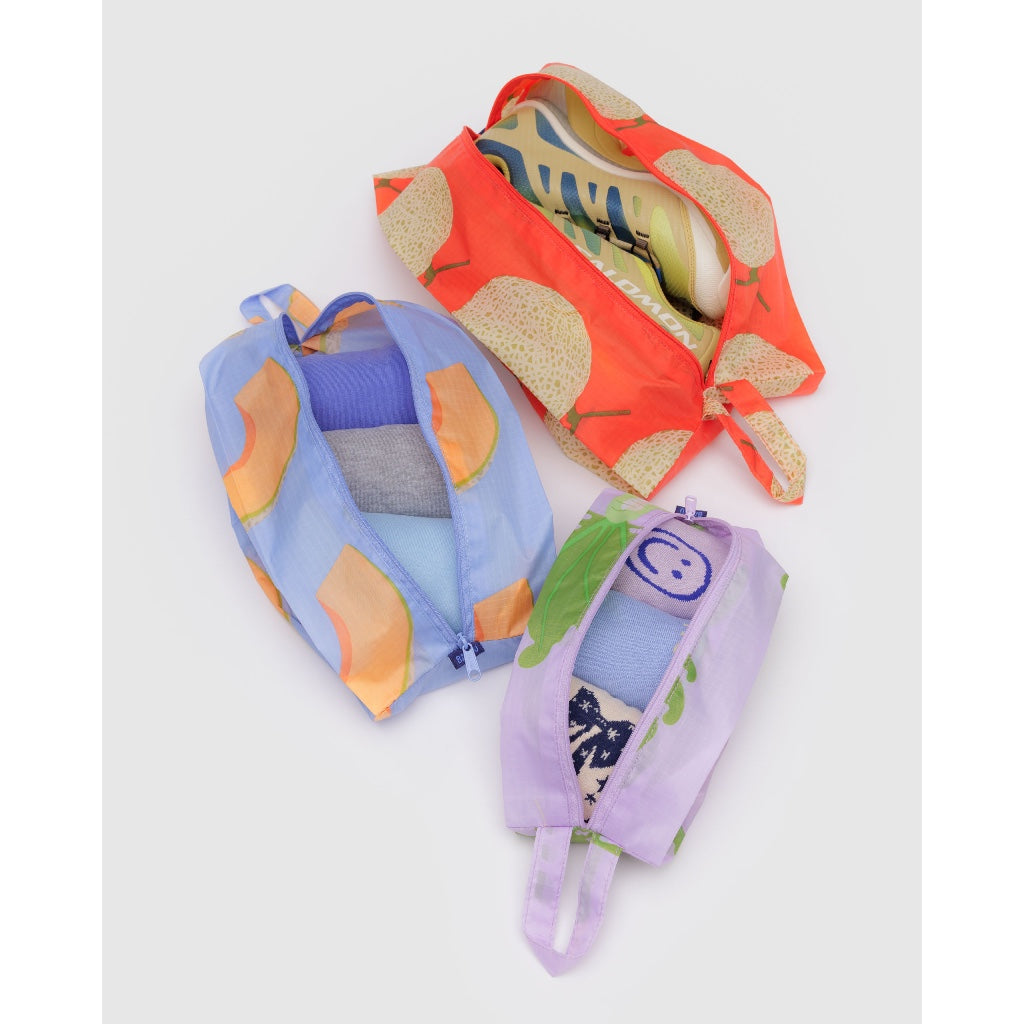 BAGGU - 3D ZIP SET - NYLON POUCH