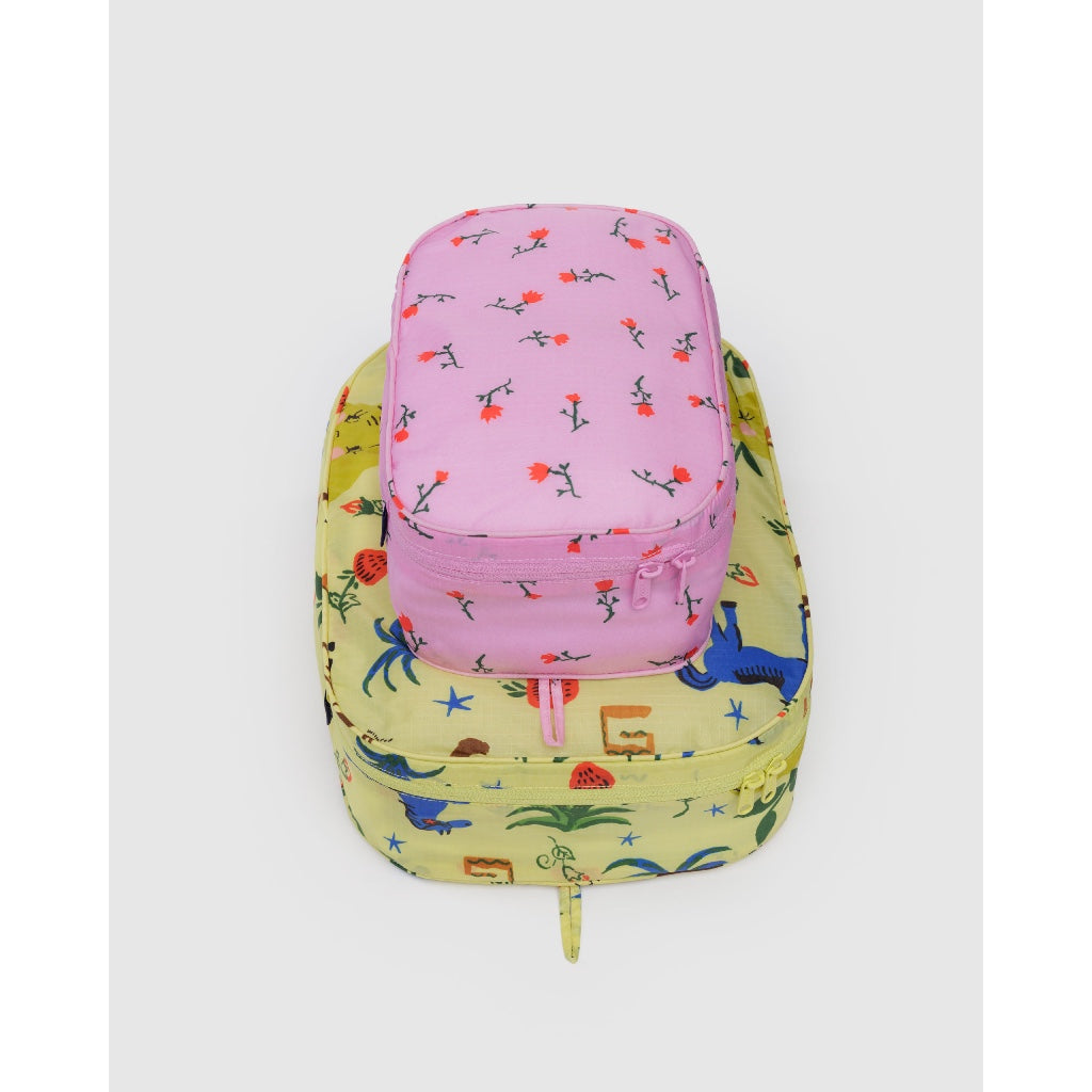 BAGGU - PACKING CUBE SET - RECYCLED NYLON