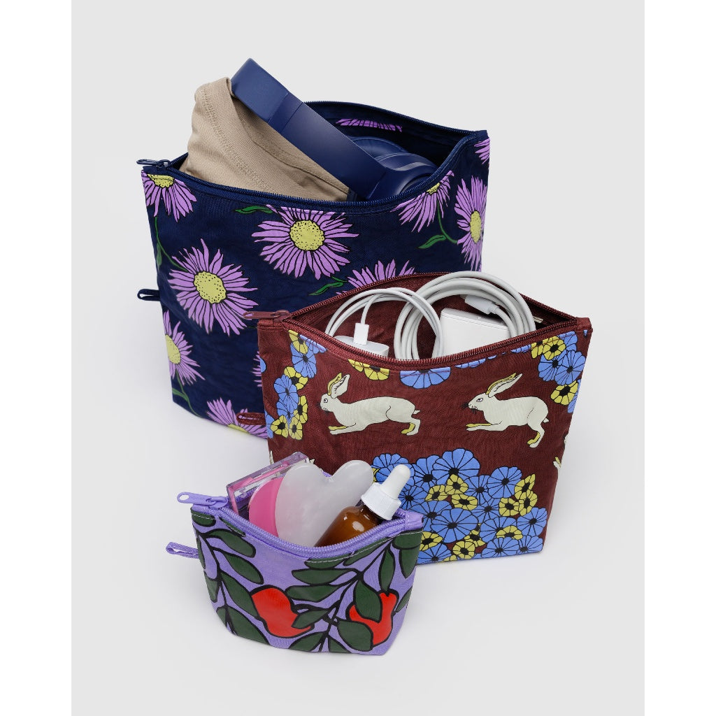 BAGGU - GO POUCH SET - RECYCLED NYLON
