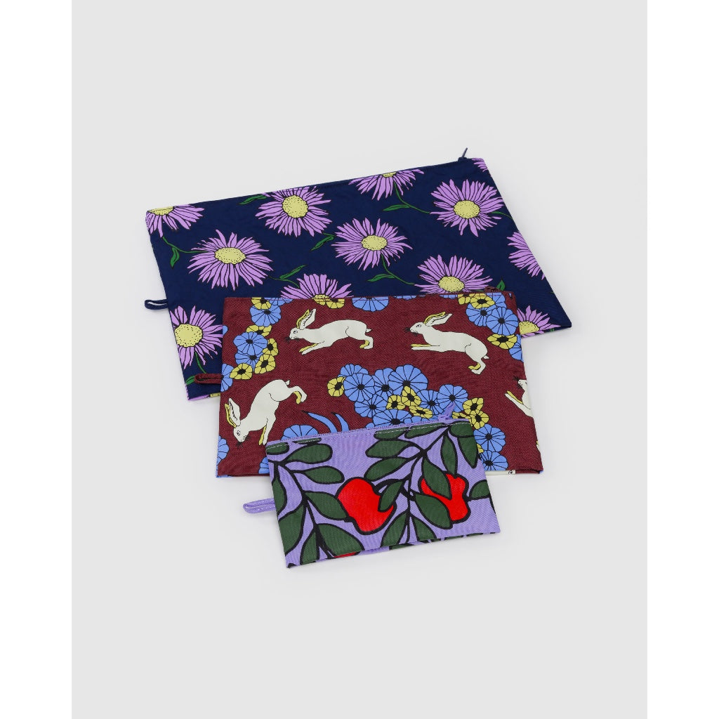 BAGGU - GO POUCH SET - RECYCLED NYLON