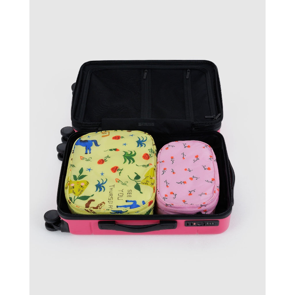 BAGGU - PACKING CUBE SET - RECYCLED NYLON
