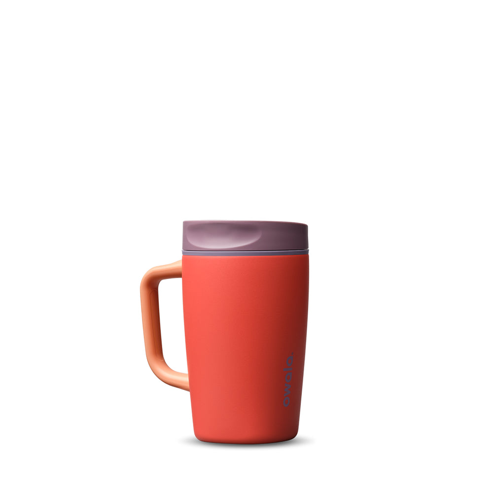 Owala SmoothSip Slider with Handle 12oz 24oz Insulated Stainless Steel Tumbler