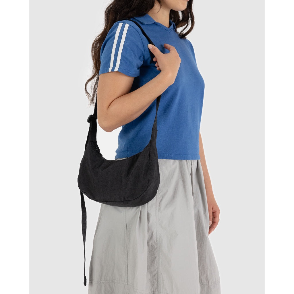 BAGGU - SMALL NYLON CRESCENT BAG