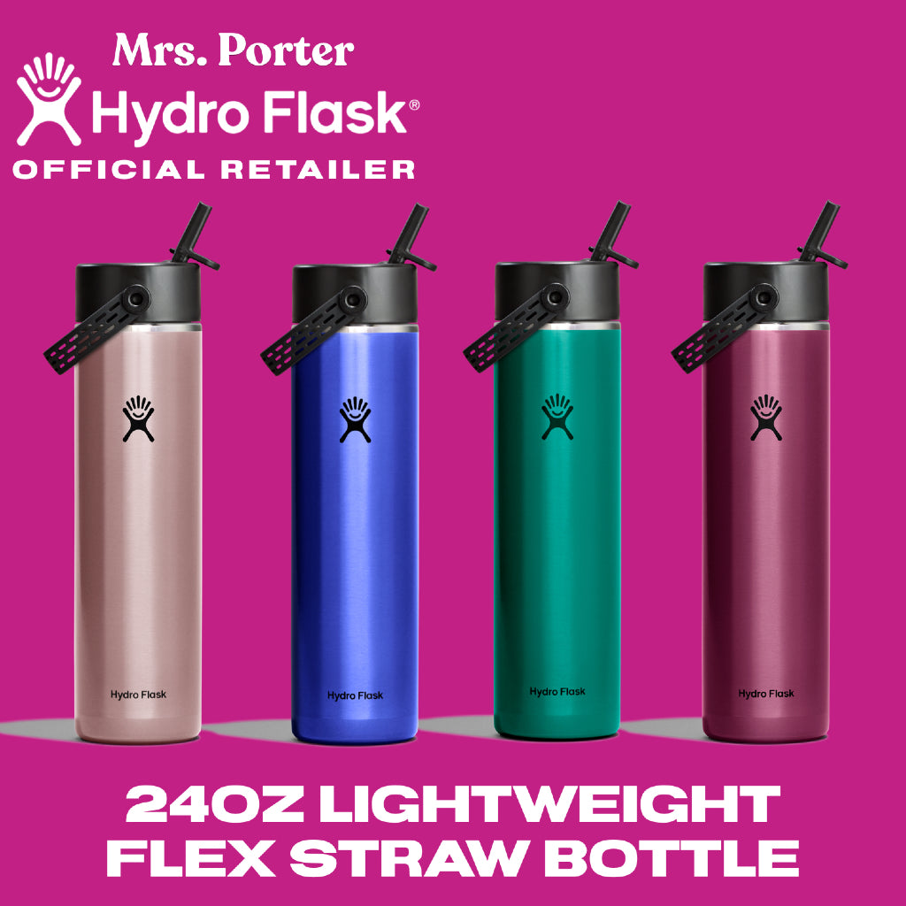 Hydro Flask Tumbler 24oz (710ml) Lightweight Wide Mouth Flex Straw