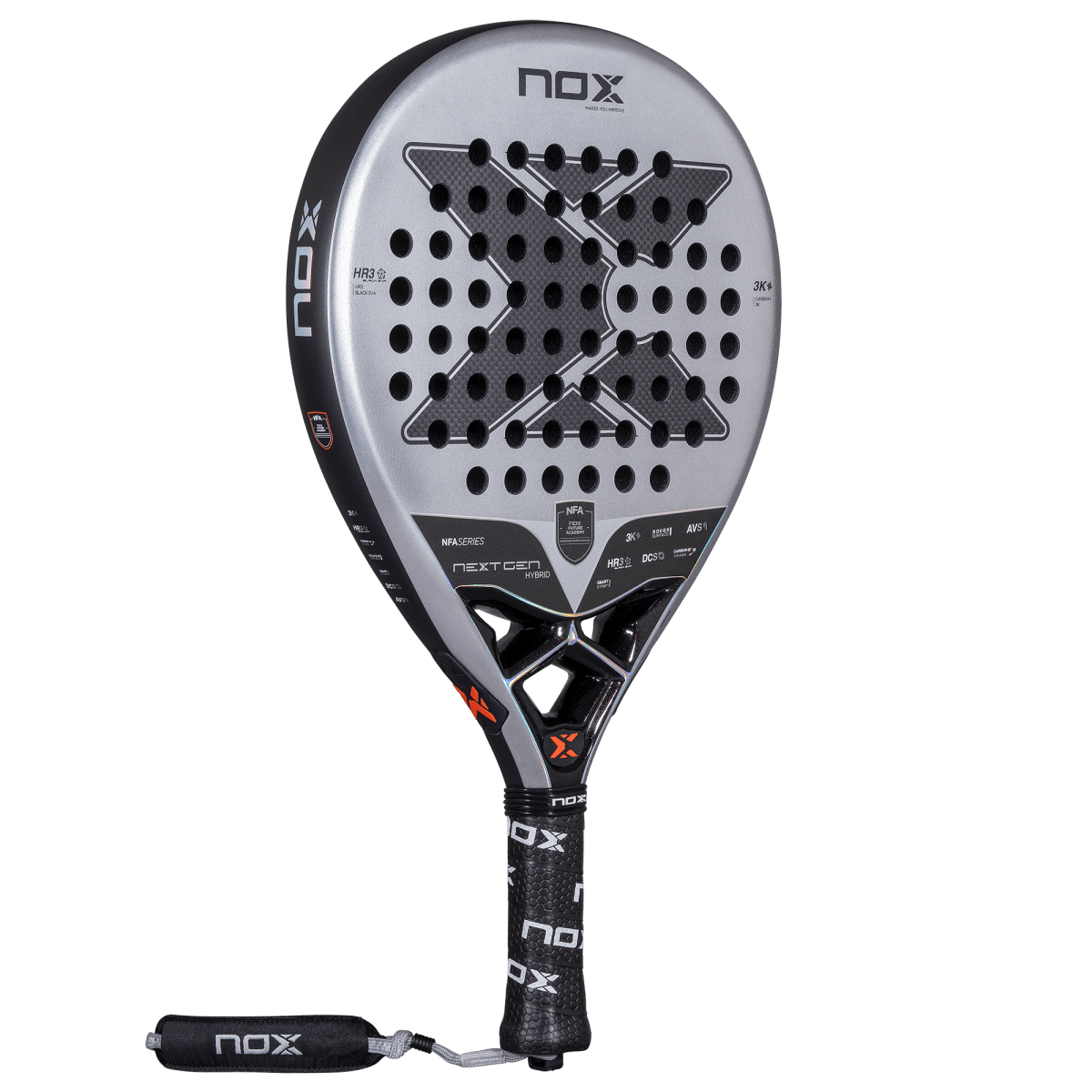 NOX NEXTGEN PRO HYBRID 3K PADEL RACKET RAKET