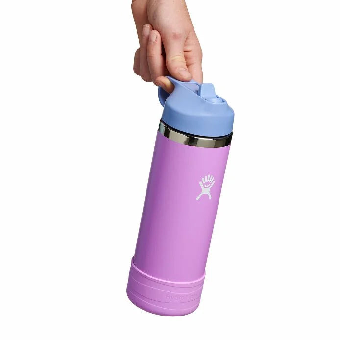 Hydro Flask Kids 18oz (532ml) Wide Mouth with Straw Cap - Mrs. Porter