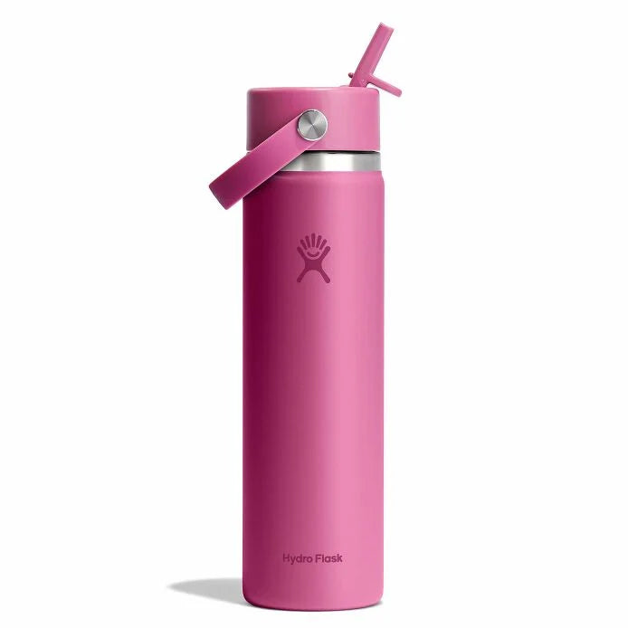 Hydro Flask Tumbler 24oz (710ml) Wide Mouth with Flex Straw Cap - Mrs. Porter