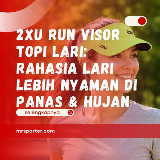 2XU RUN VISOR TOPI LARI