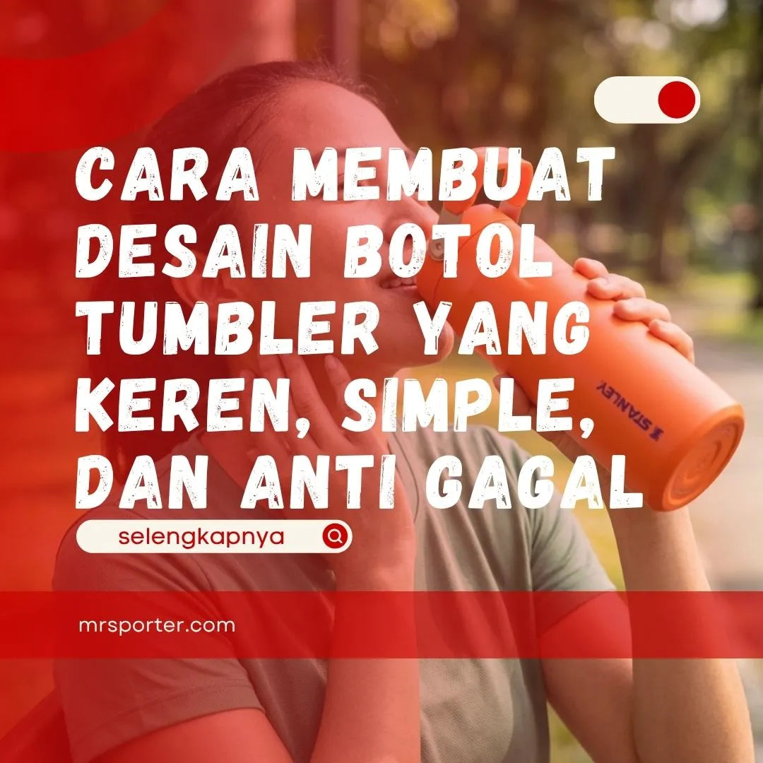 Cara Membuat Desain Botol Tumbler
