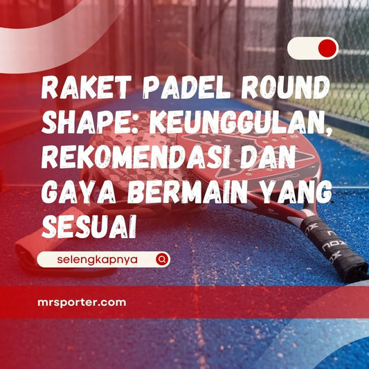 Raket Padel Round Shape