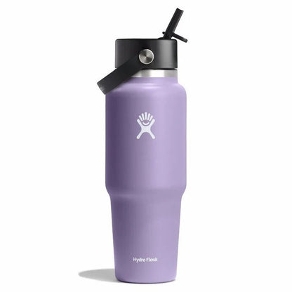 Hydro Flask 32oz (946ml) Wide Mouth Travel Bottle with Flex Straw Cap