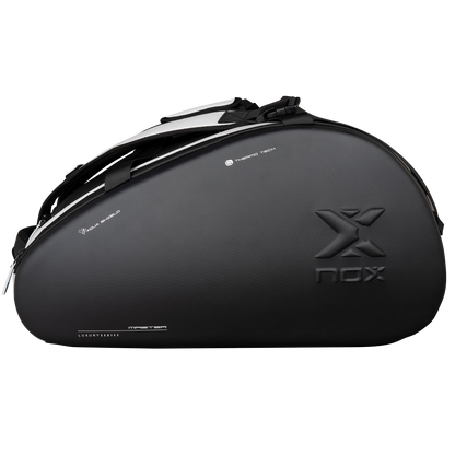 NOX LUXURY MASTER SERIES BLACK/WHITE RACKET BAG PADEL BAG