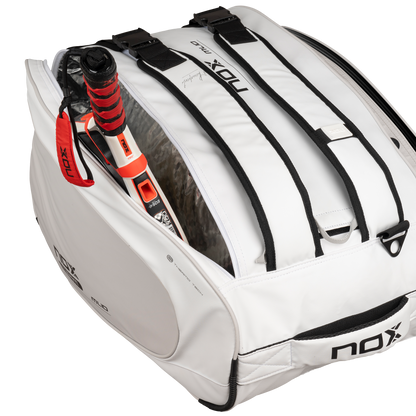 NOX ML10 TEAM WHITE/GRAY RACKET BAG PADEL BAG