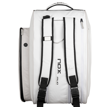 NOX ML10 TEAM WHITE/GRAY RACKET BAG PADEL BAG