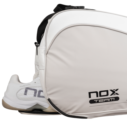 NOX ML10 TEAM WHITE/GRAY RACKET BAG PADEL BAG
