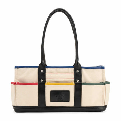 Beyond the Vines  BTV Leather Canvas Carryall