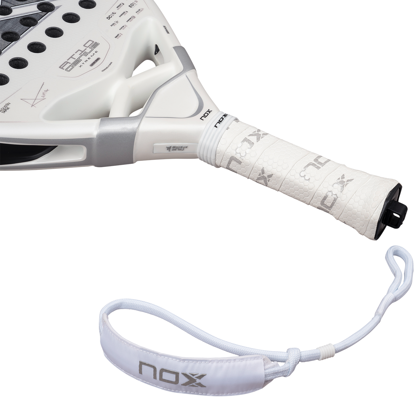 NOX AT10 LUXURY GENIUS ATTACK 12K ALUM XTREM 2026 BY AGUSTÍN TAPIA PADEL RACKET