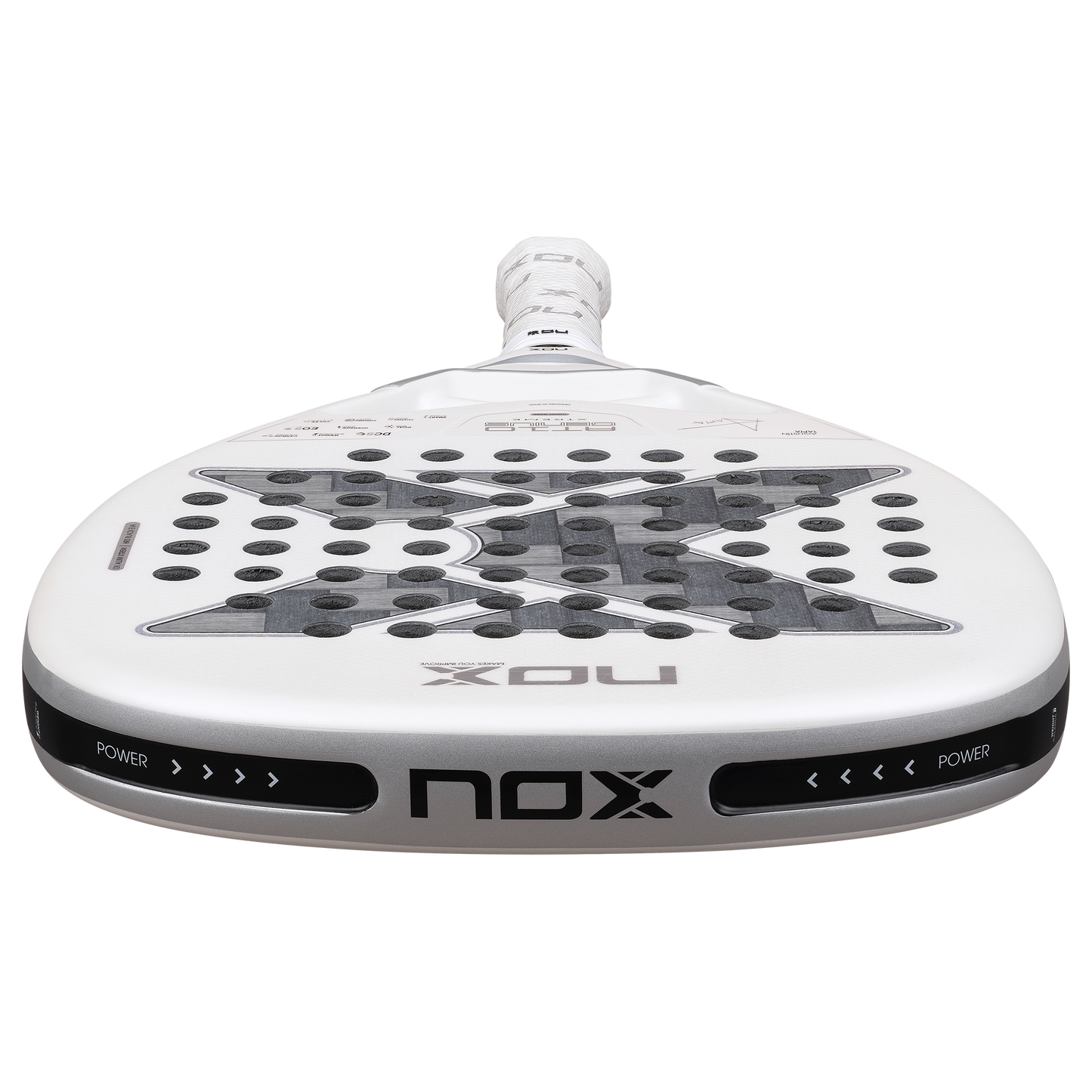 NOX AT10 LUXURY GENIUS ATTACK 12K ALUM XTREM 2026 BY AGUSTÍN TAPIA PADEL RACKET