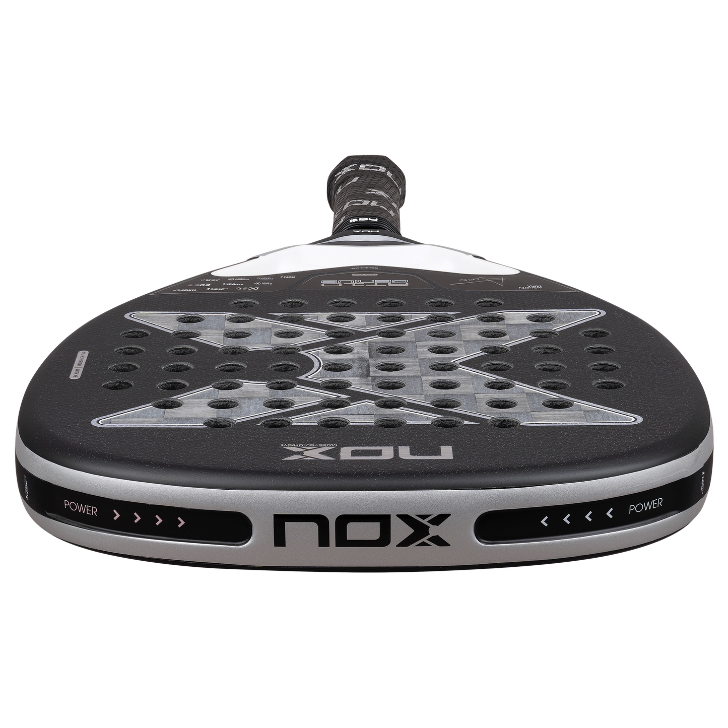 NOX AT10 LUXURY GENIUS ATTACK 18K ALUM 2026 BY AGUSTÍN TAPIA PADEL RACKET