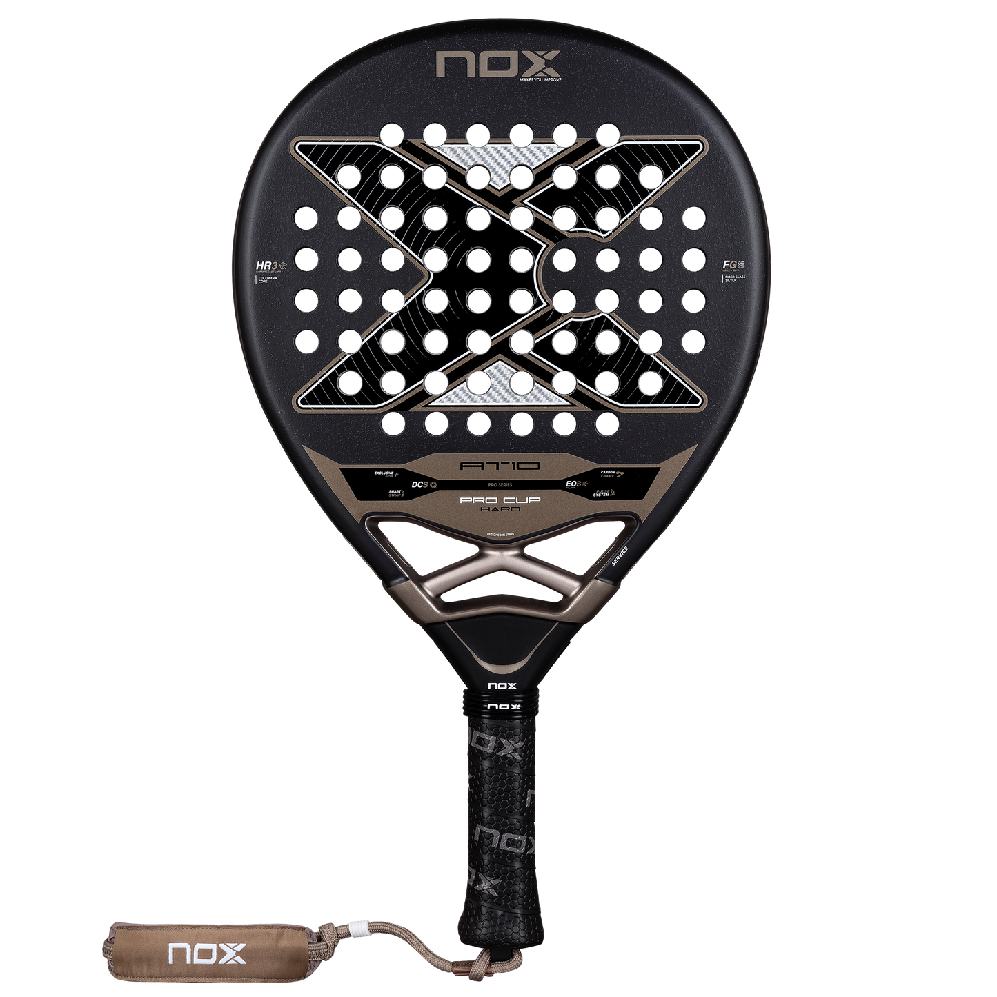 NOX AT10 PRO CUP HARD BY AGUSTÍN TAPIA PADEL RACKET