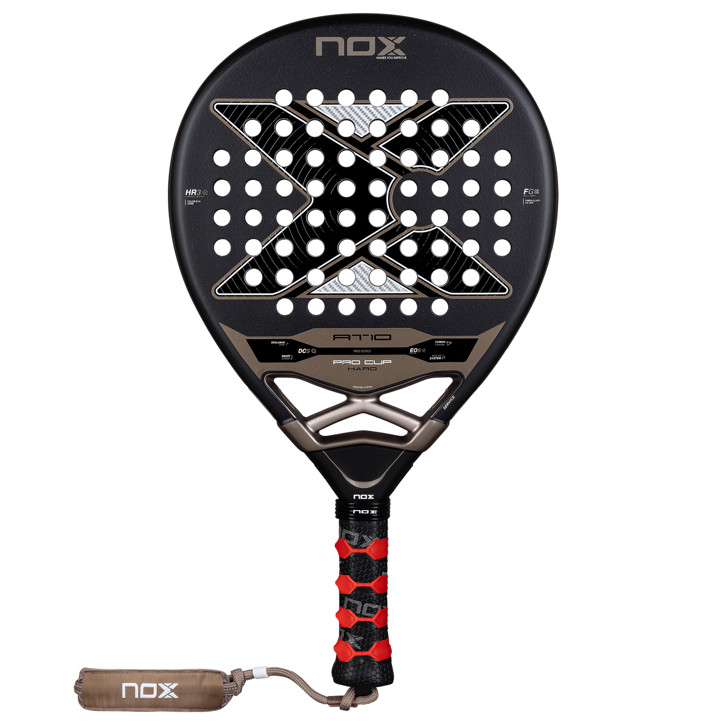 NOX AT10 PRO CUP HARD BY AGUSTÍN TAPIA PADEL RACKET