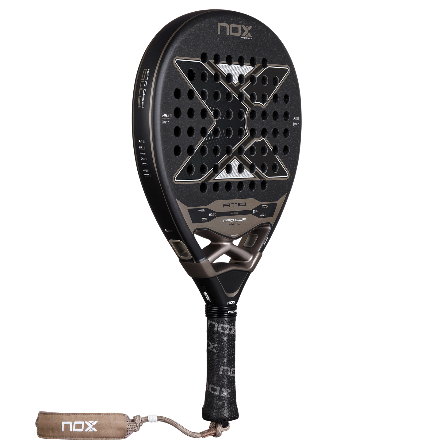 NOX AT10 PRO CUP HARD BY AGUSTÍN TAPIA PADEL RACKET