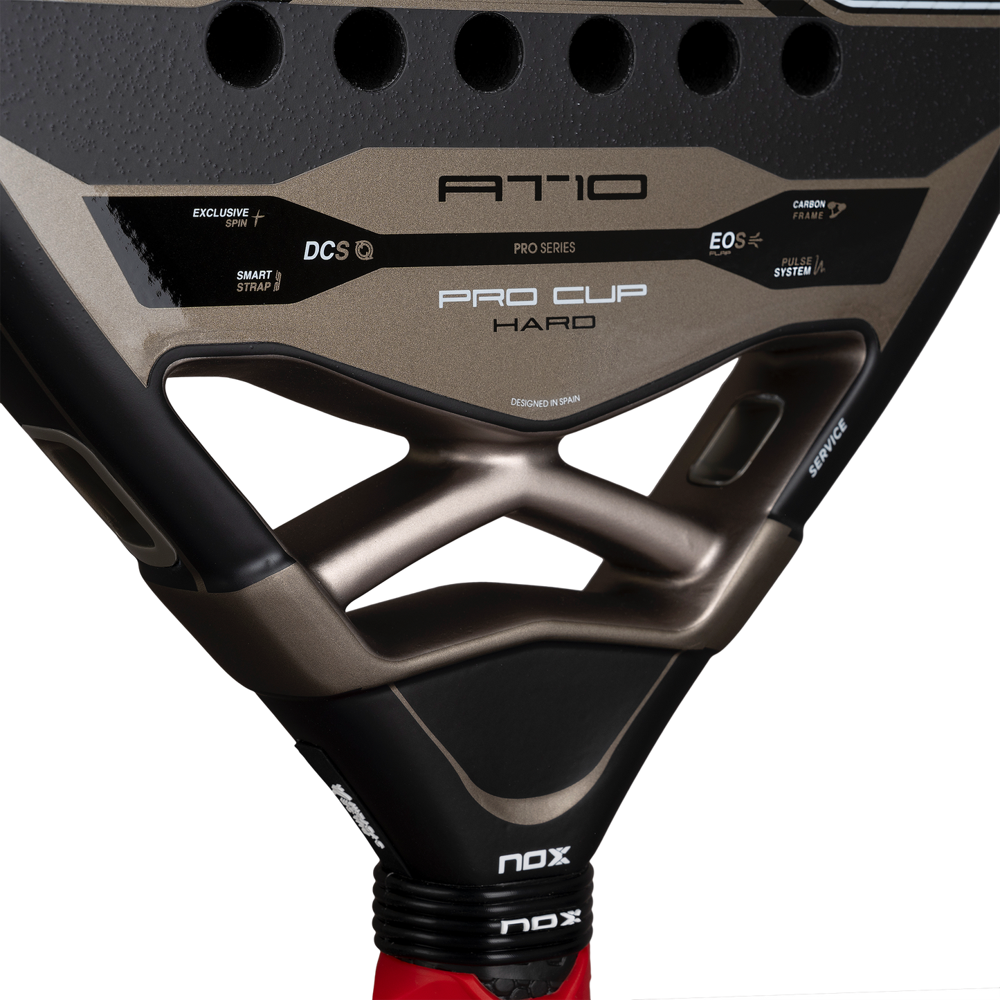 NOX AT10 PRO CUP HARD BY AGUSTÍN TAPIA PADEL RACKET