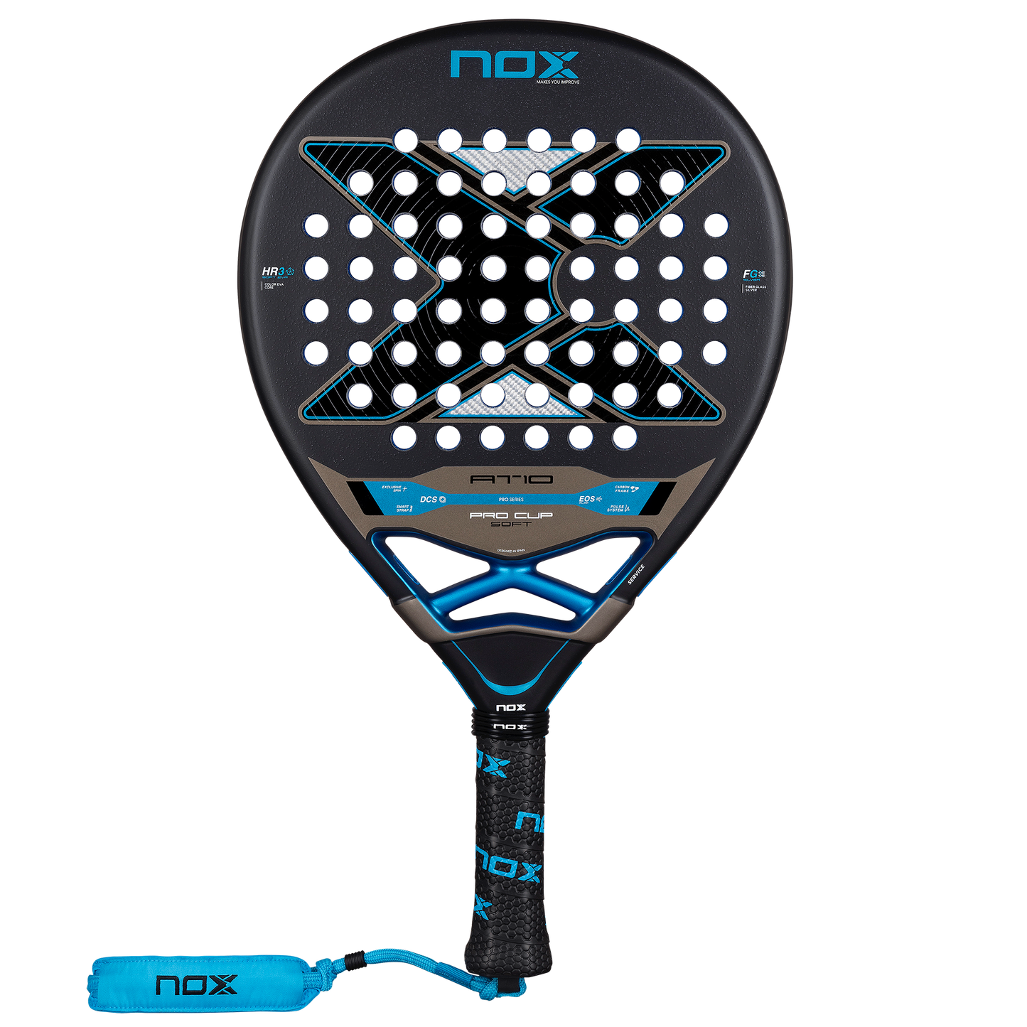 NOX AT10 PRO CUP SOFT BY AGUSTÍN TAPIA PADEL RACKET