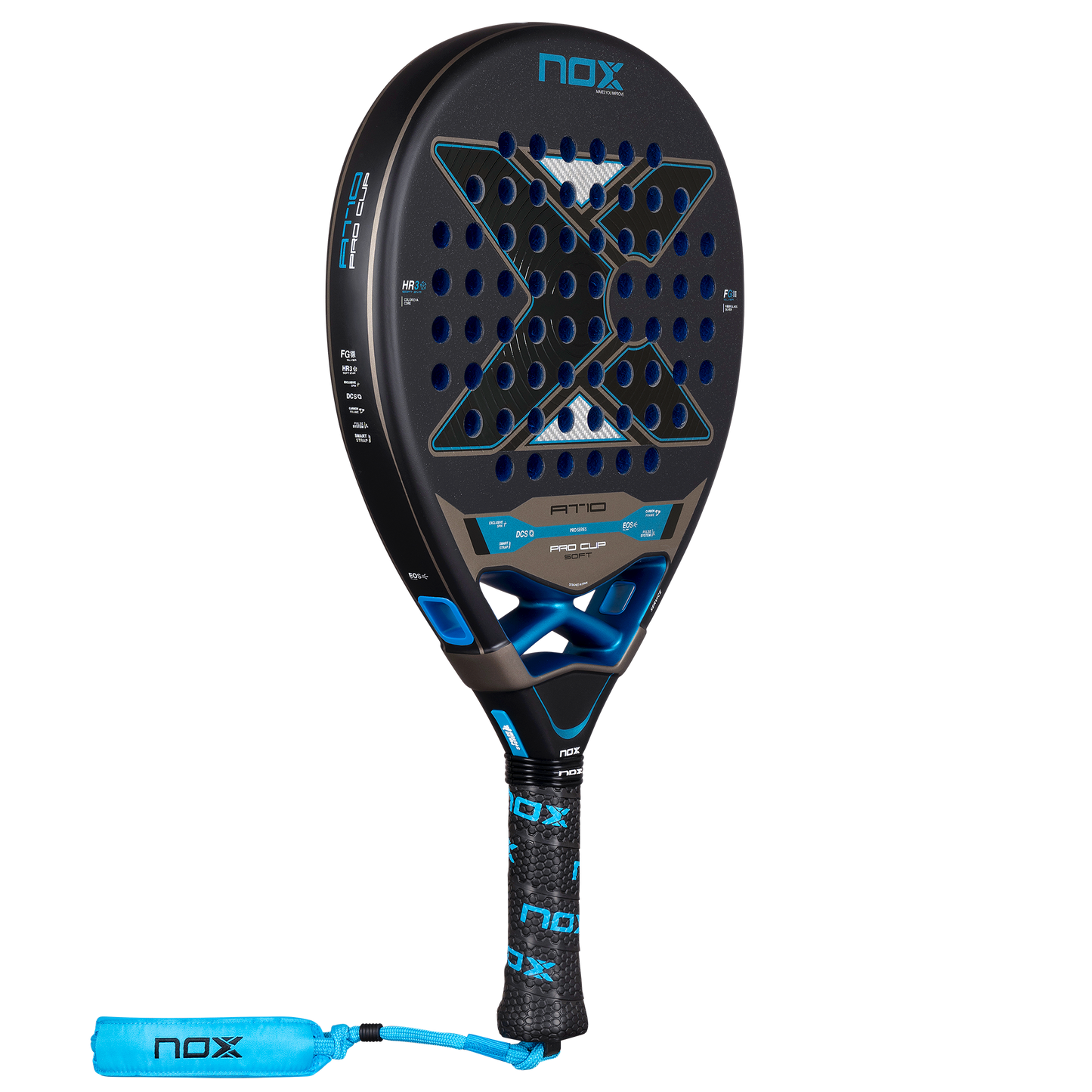 NOX AT10 PRO CUP SOFT BY AGUSTÍN TAPIA PADEL RACKET