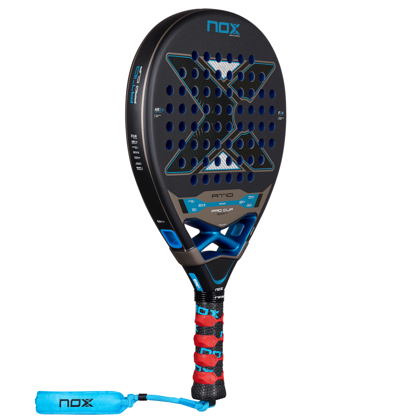 NOX AT10 PRO CUP SOFT BY AGUSTÍN TAPIA PADEL RACKET