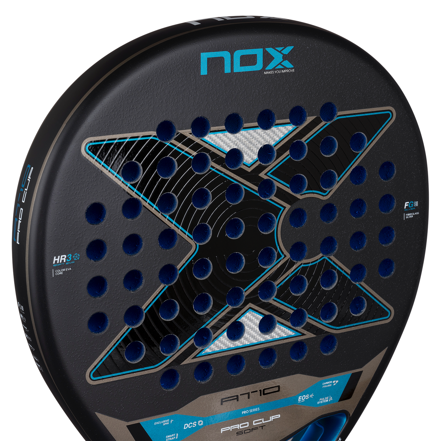 NOX AT10 PRO CUP SOFT BY AGUSTÍN TAPIA PADEL RACKET