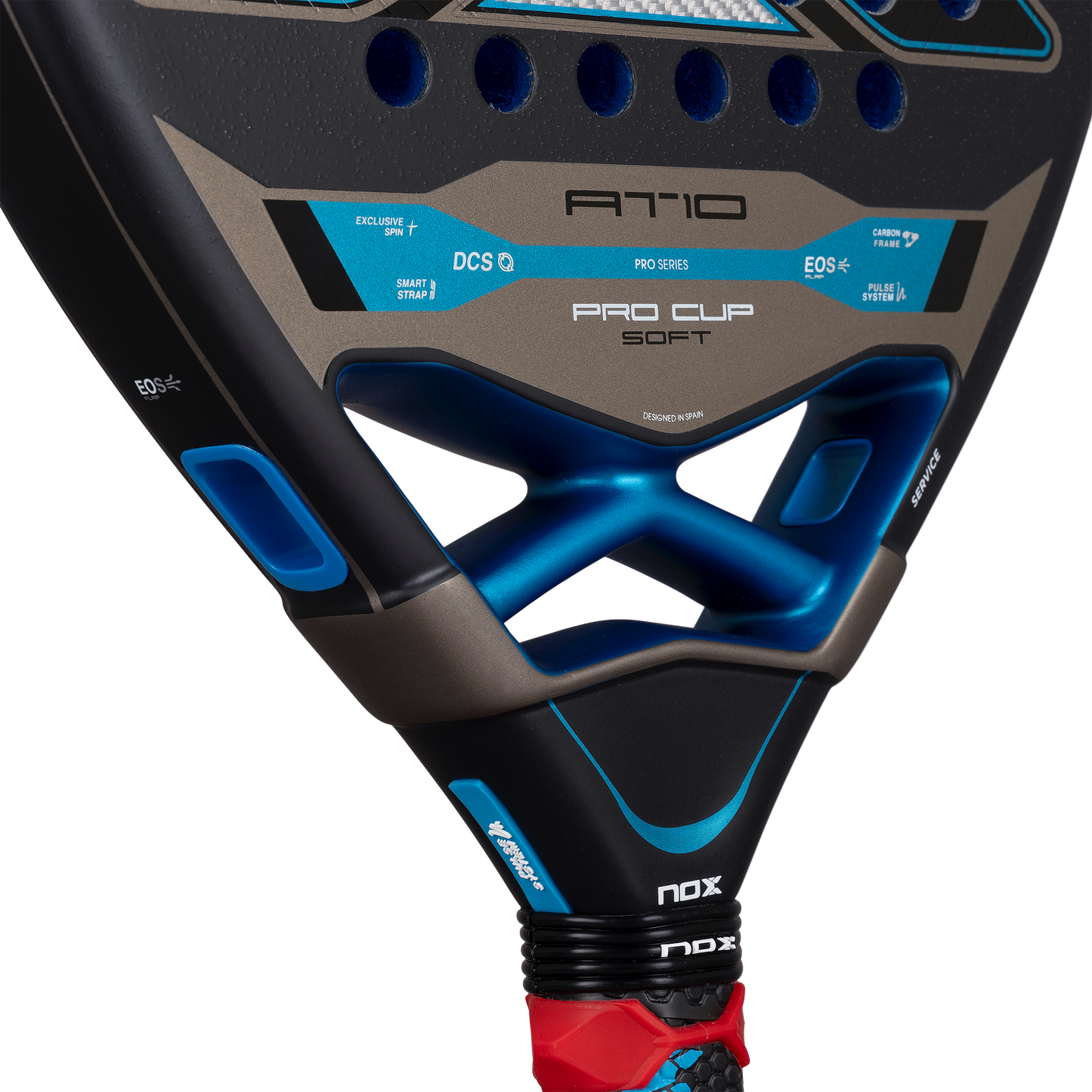 NOX AT10 PRO CUP SOFT BY AGUSTÍN TAPIA PADEL RACKET