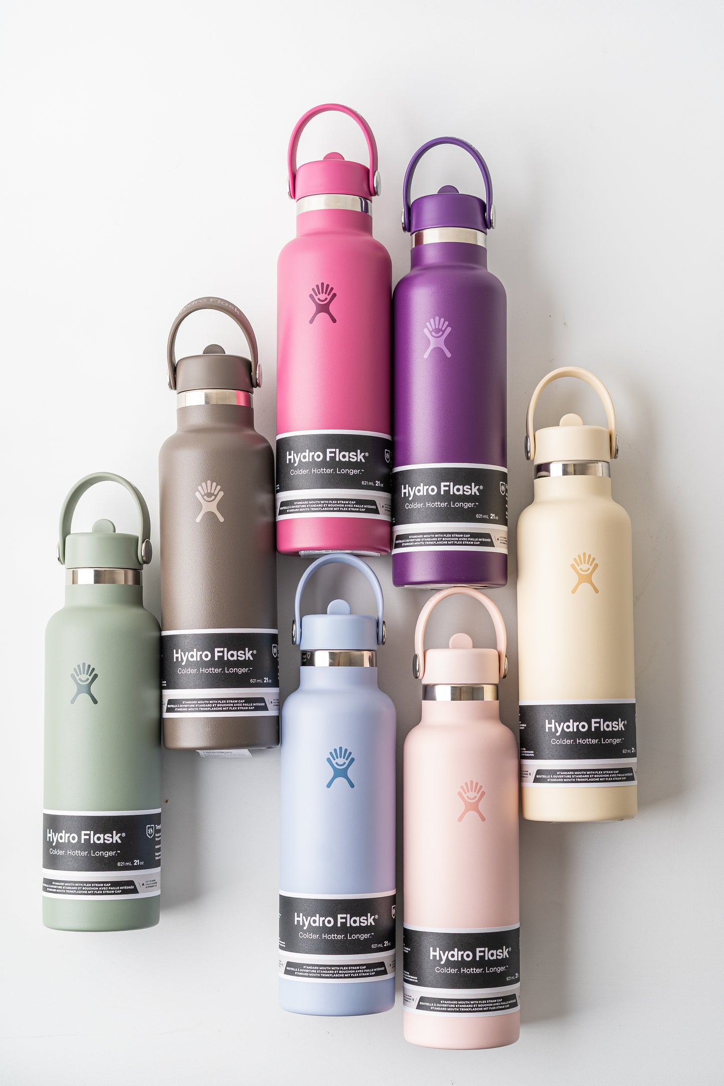 Hydro Flask Tumbler 21oz (621ml) Standard Mouth with Flex Straw Cap