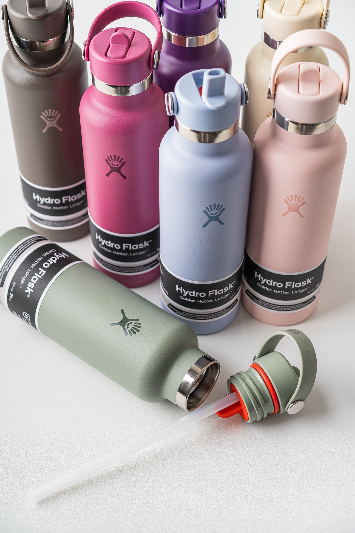 Hydro Flask Tumbler 21oz (621ml) Standard Mouth with Flex Straw Cap