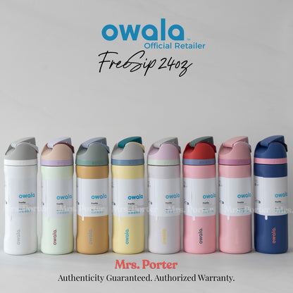Owala FreeSip 24-Ounce (709ml) Insulated Stainless-Steel Water Bottle